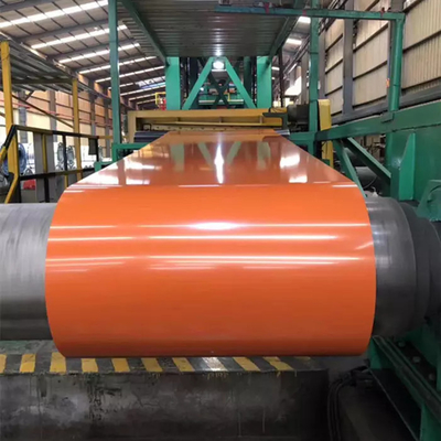 S350GD S550GD S220GD Color Code 9009 PPGI Steel Coil Bright Antirust Treatment RAL Steel Roll Full Hard Fence Roof