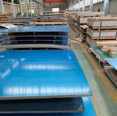 Heat Treatable Alloy Aluminum Sheet Plate Polishing PVC Protected 2124-T851 AMS-4347 200mm