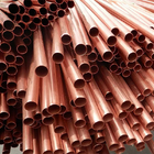 Metal Seamless Straight Copper Round Pipe Tube T1 T2  OD 1/2" 3/4" 2mm