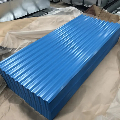 Prepainted DX51D DX52D PPGI Steel Sheet Metal Color Coated Galvanized Corrugated