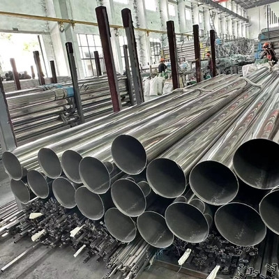 JIS SUS420J1 Stainless Steel Pipes 2Cr13 Sch40 Welding Satin Finish 50.8mm Diameter