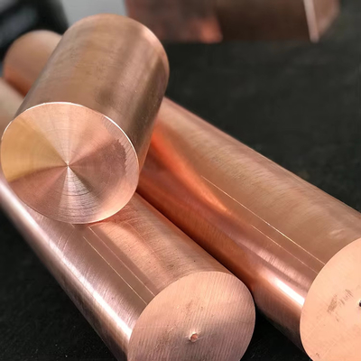 C101 TU1 TU2 Dia 2-90mm 99.9% Pure Red Copper Round Rod Half hard