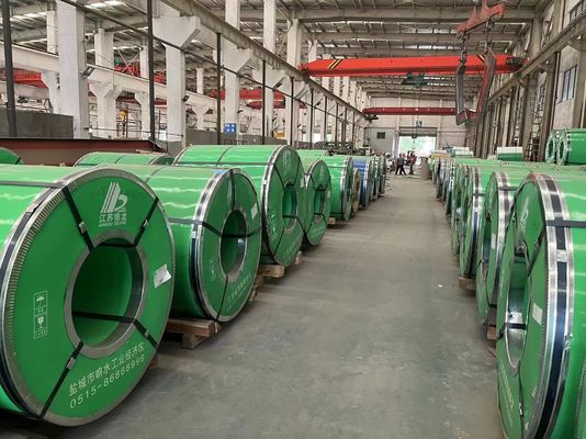 Ba Hi Finish Silver Normal Color Stainless Steel Coil Strip with 50000ton/Month Capacity