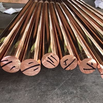 8mm Square H90 Copper Solid Rod 1mm 2mm T2 C1221 C1201