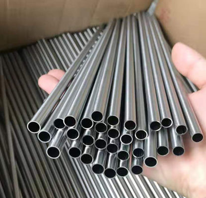 Round ASTM 316L Thin Wall Stainless Steel Pipes Surface Bright Polished Micro Capillary Inox 2.0mm