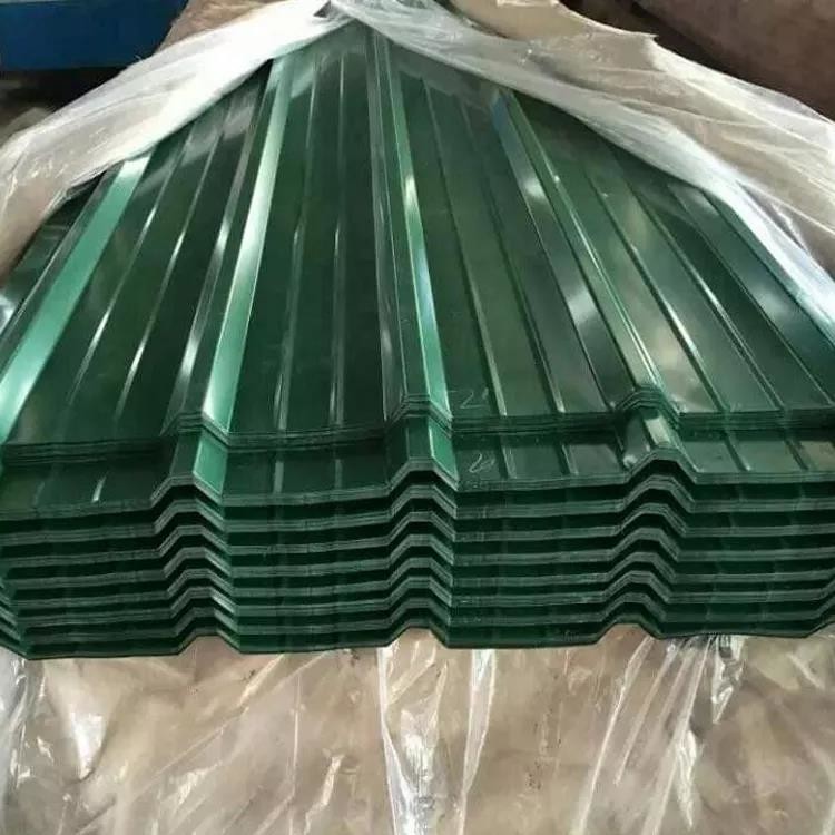 Roof Tiles Metal Roofing Sheet DC51 PPGI Steel Sheet Corrugated Zinc