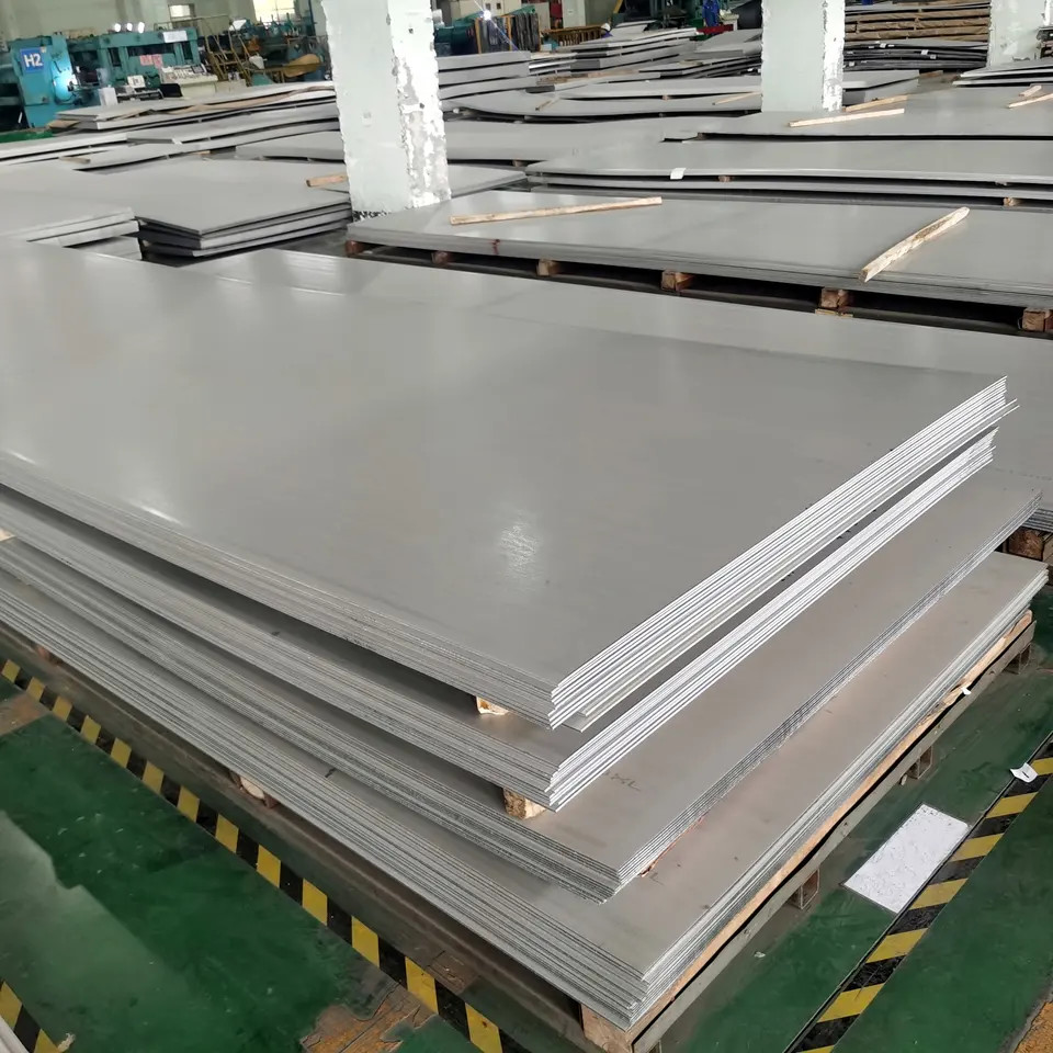 Mill Edge 304 Stainless Steel Plate 10mm Hot Rolled Weak Magnetic For Industrial Tanks