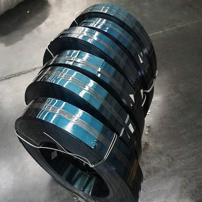UNS1566 65MN 1.4*45MM Polished Blue Spring Steel Strip For Roller Shutter Door