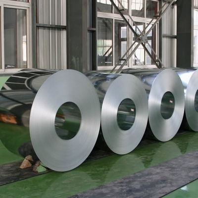 Z40 Z60 Galvanized Steel Coils Cold Rolled 0.13mm Thickness For Construction