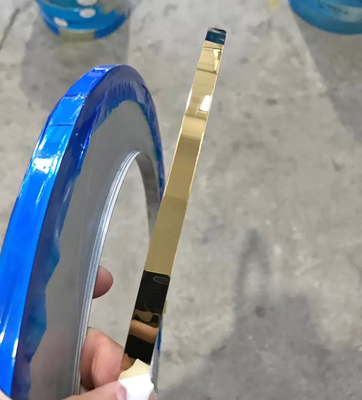 Colored Stainless Steel Strip Color Mirror Hairline Finish 201 Grade