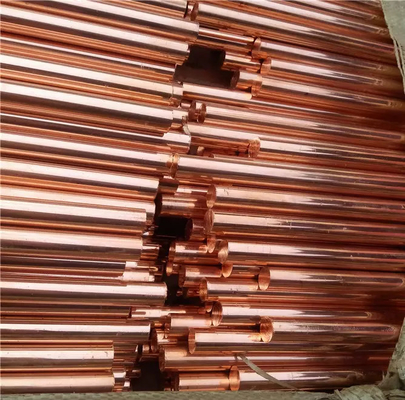 C11000 99.9% Pure Brass Copper Round Rod Bar Polished Finish 100mm