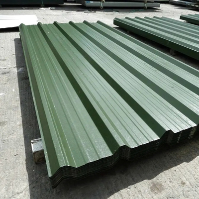 Prepainted DX51D DX52D PPGI Steel Sheet Metal Color Coated Galvanized Corrugated