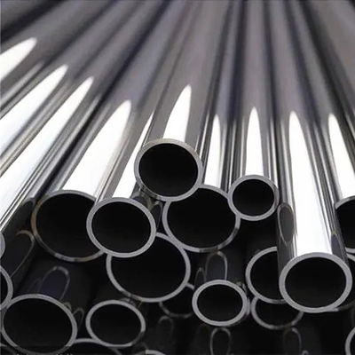 Decorative Welded Round Stainless Steel Pipes SUS 201 304L 316 304 SS Tube 0.8mm