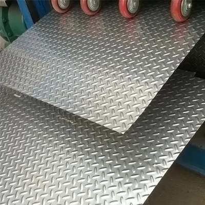 Pattern Board Embossed Checkered Steel Plate Stainless Anti Slip Sheet 3mm 201 304 316L Grade Dimpled
