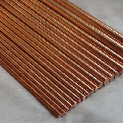 Customized Pure Copper Round Rod Bar C11000 C11000 C10200 6mm 8mm Electric