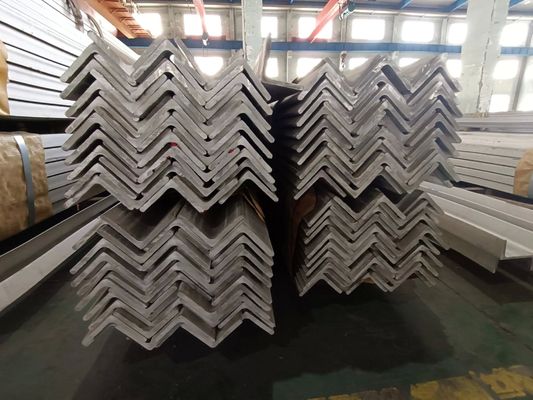 Hot Rolled Stainless Steel Angle Bar with 201-2507 Materials and 2b-8K Mirror Finish for Architectural Decoration