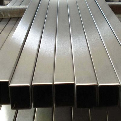 ASME Rectangular Round Stainless Seamless Pipe 304 304L For Railing 6000mm