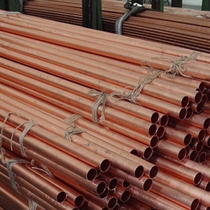 C11000 Pure Red 0.6mm Copper Alloy Pipe / Tube Astm 10mm Od