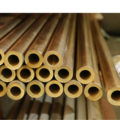 T1 T2 C1100 TU2 Customized Diameter Seamless Copper Round Pipe Heating Application Brass Copper Tube