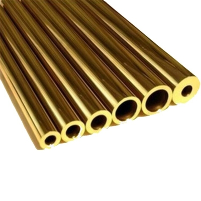 ASTM HFe59-1-1 C10100 Copper Round Pipe High Strength Alloy Material