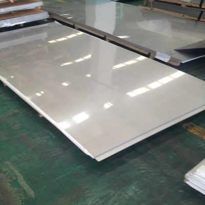 ISO BIS Cold Rolled Stainless Steel Sheets / Plate 2B Finished Surface 304 Within 7 Days Suitable for Wall Decoration