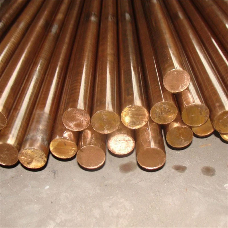 ASTM B883 Copper Bar Bronze Pipe Manufacturer Copper Rod Processing Bronze Rod Punching