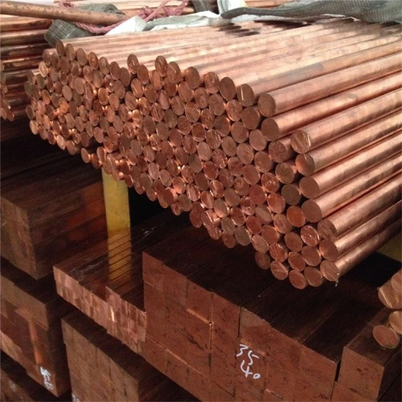 ASTM B883 Copper Bar Bronze Pipe Manufacturer Copper Rod Processing Bronze Rod Punching